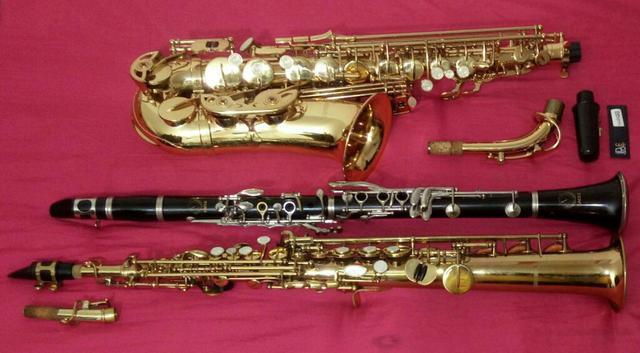 Aulas de Saxofone e Clarinete
