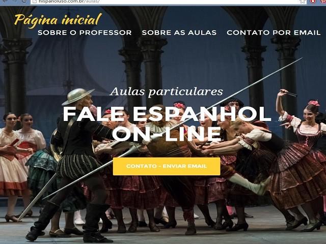 Aulas particulares de espanhol online