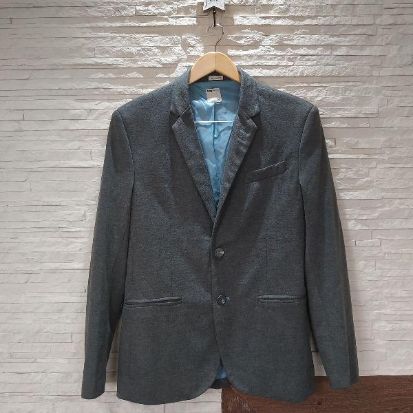 Blazer de malha masculino