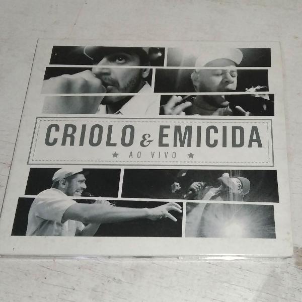 CD Criolo e Emicida Ao Vivo
