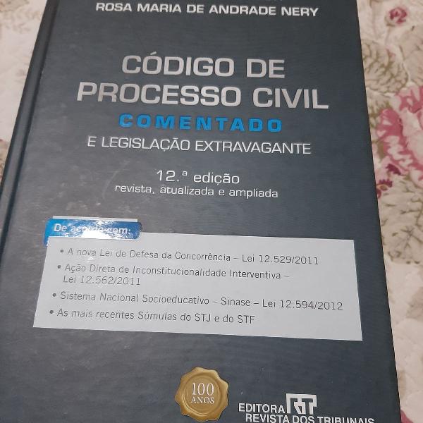CÓDIGO DE PROCESSO CIVIL COMENTADO