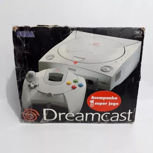 Caixa Dreamcast Console Sega - Apenas A Caixa Original Raro!