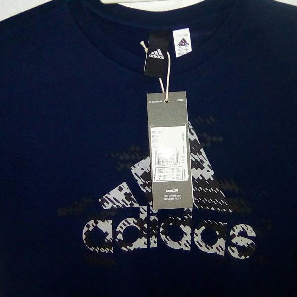 Camisa adidas original infantil. 8-12 anos. Com logo Adidas.