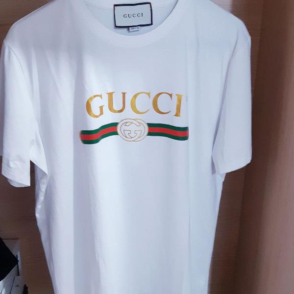 Camiseta Gucci clássica importada