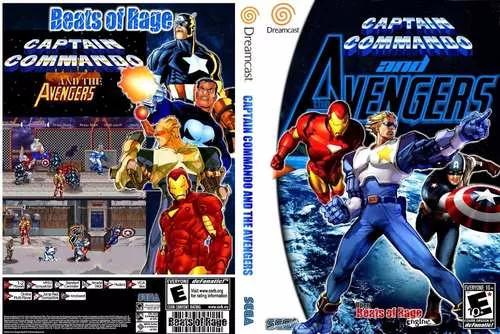 Captain Commando And Avengers Sega Dreamcast Cdr