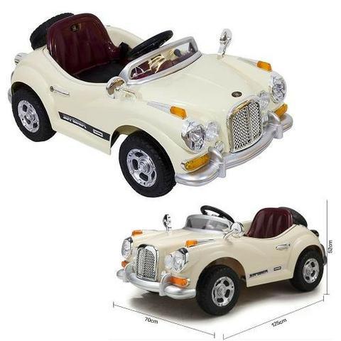 Carro Elétrico Infantil Mini Rolls Royce Retrô 12V