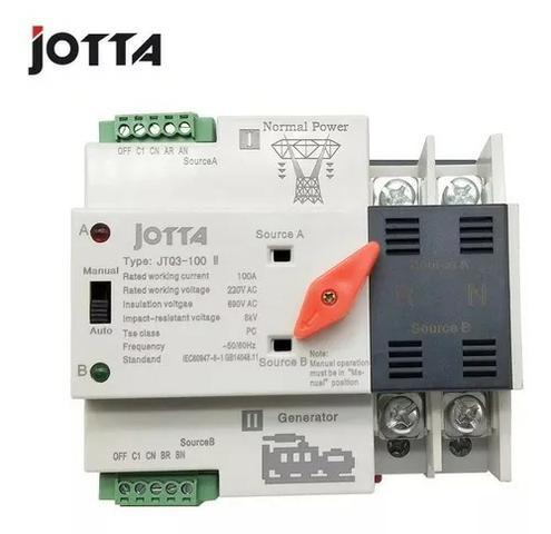 Chave De Transferência Automática 100a 220v Jotta +