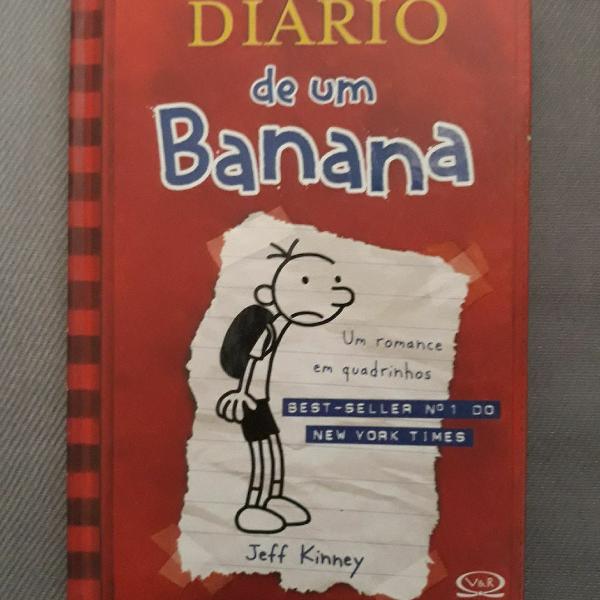 Coleção volumes 1-10 "Diário de Um Banana" Jeff Kinney