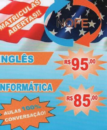 Curso de inglês 95-00 mensais