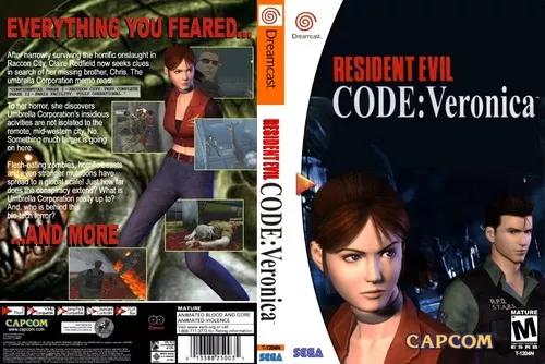 Dreamcast Resident Evil Code Verônica (2cds)