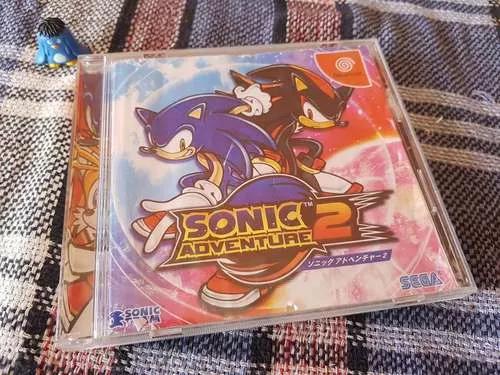 Dreamcast Sonic Adventure 2 Original Japonês A4