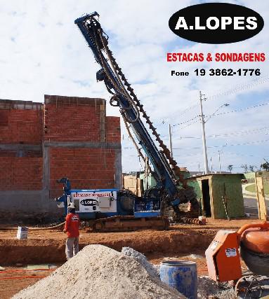Estaca helice continua