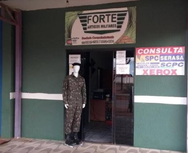 Forte artigos militares - formosa - formosinha go