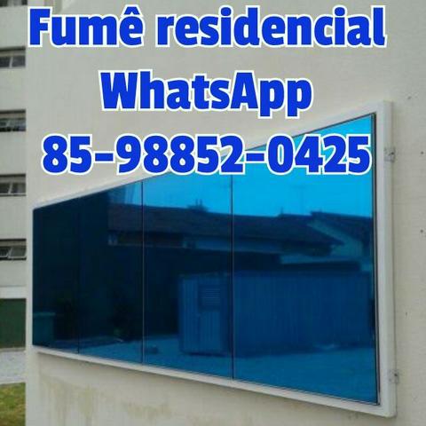 Fumê residencial