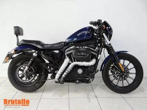 Harley Davidson Xl 883 Iron Azul