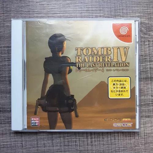 Jogo Dreamcast Tomb Raider Iv Jp C/ Spine Card B1106