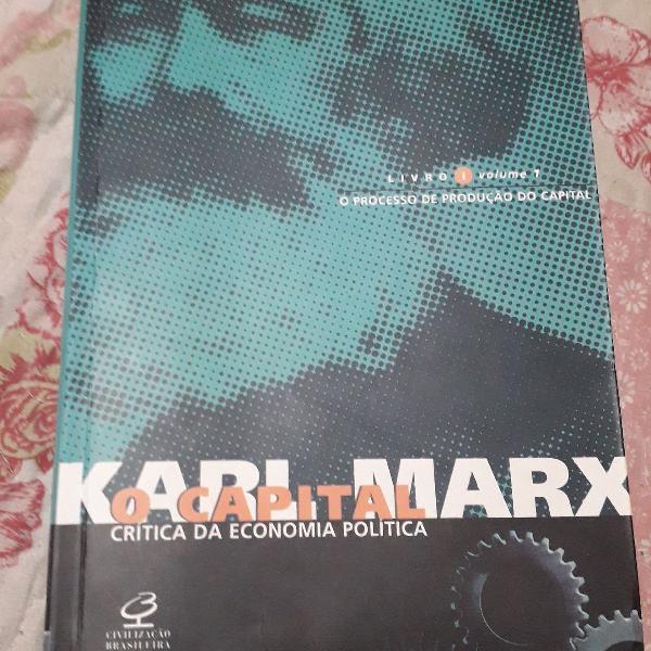 Livro Karl Marx o capital volume 1