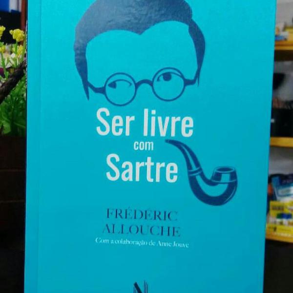 Livro Ser livre com Sartre