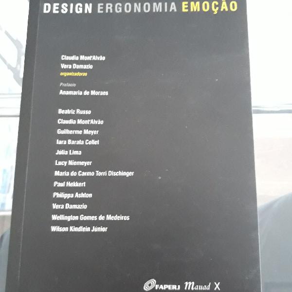 Livro design ergonomia emoção