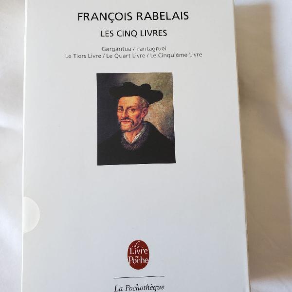 Livro em francês - coletânea - François Rabelais