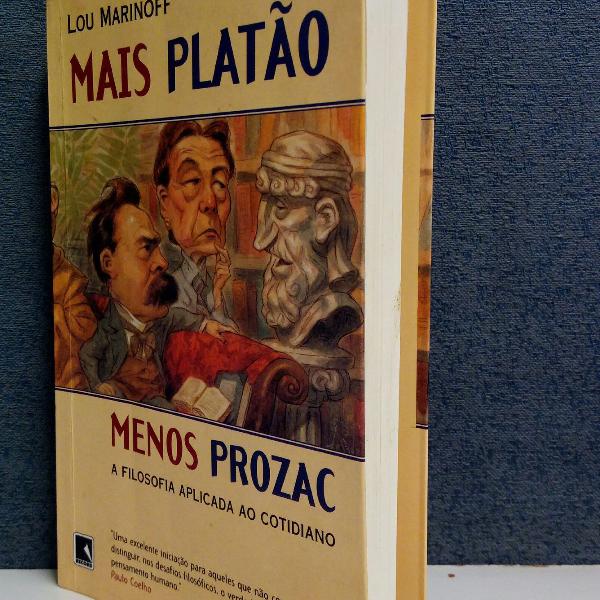 Livro mais Platão menos prozac