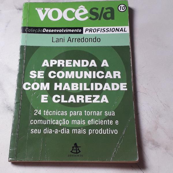 Livro:Aprenda a se comunicar com habilidade e clareza