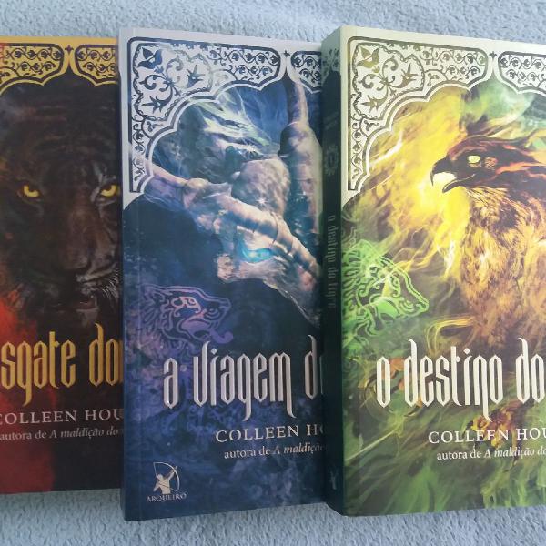 Livros 2, 3 e 4 da série Maldição do Tigre