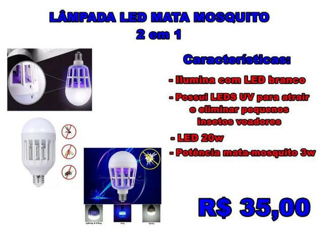 Lâmpada LED Mata Mosquito