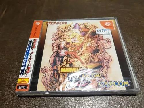 Marvel Vs Capcom 2 Sega Dreamcast Japones Lacrado De Fabrica