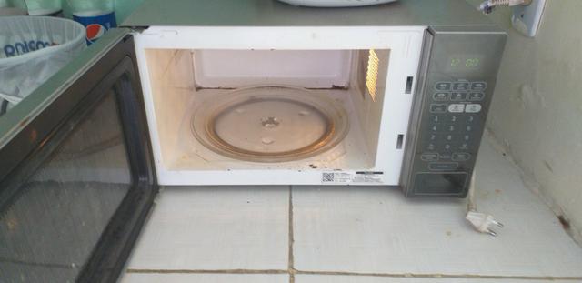 Microondas com defeito nos botões