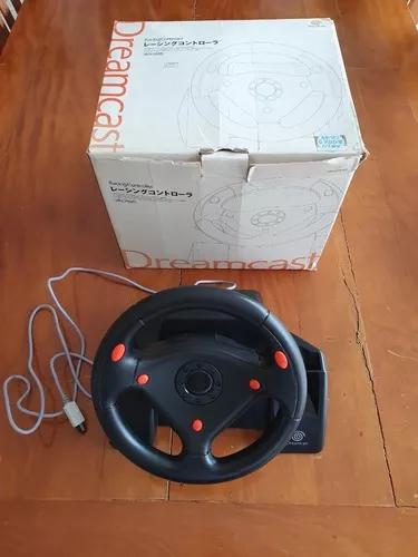 Racing Controller Volante Sega Dreamcast Com Caixa Baixeiiii