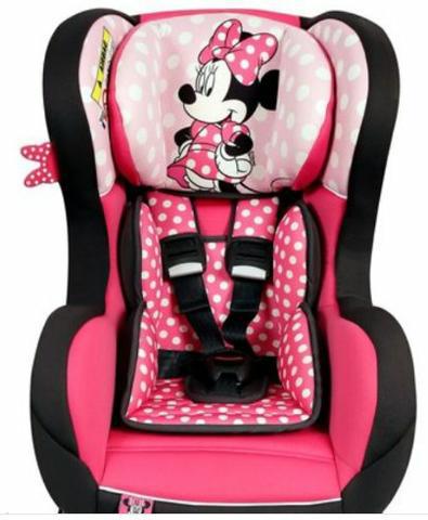 Vendo cadeirinha para carro da Minnie suporta de 9 a 36 kg