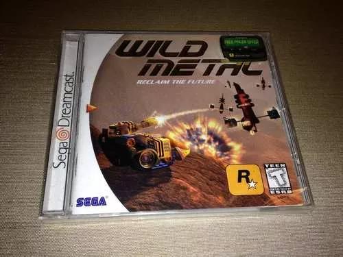 Wild Metal (sega Dreamcast, 2000) Muito Raro Lacrado