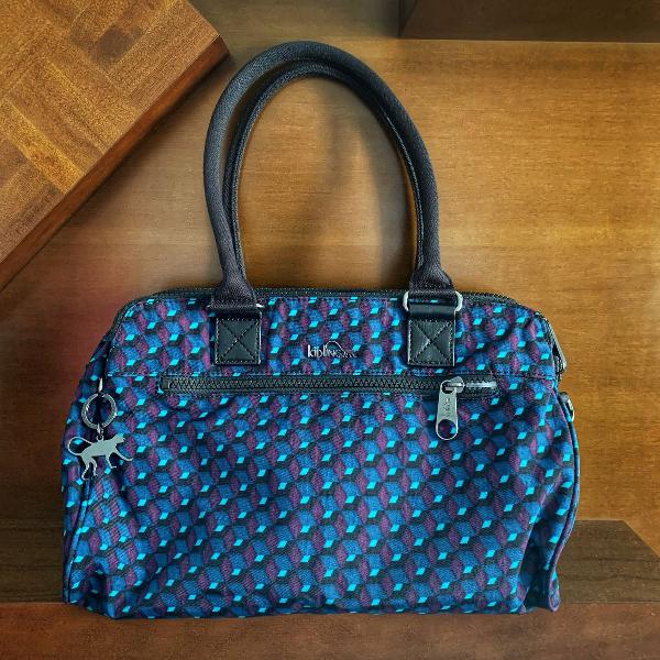 bolsa kipling estampada