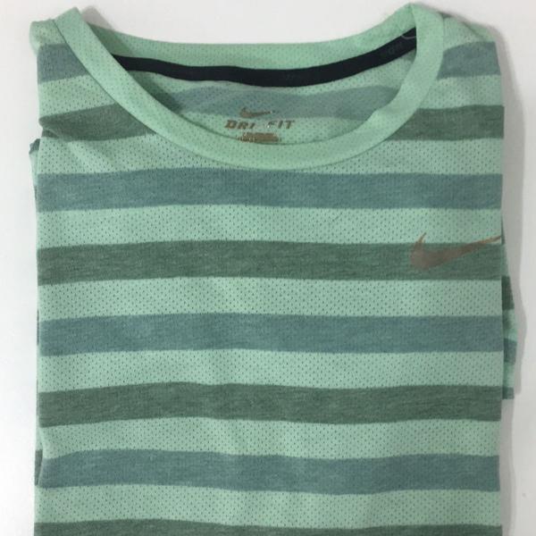 camisa nike, dri fit, verde, m