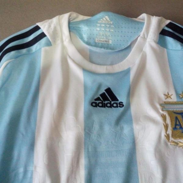 camisa oficial da seleção argentina