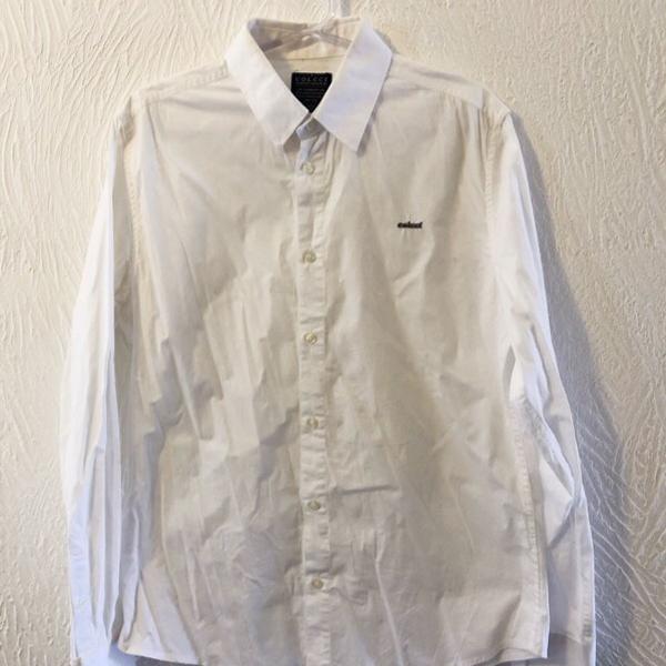 camisa social colcci branca