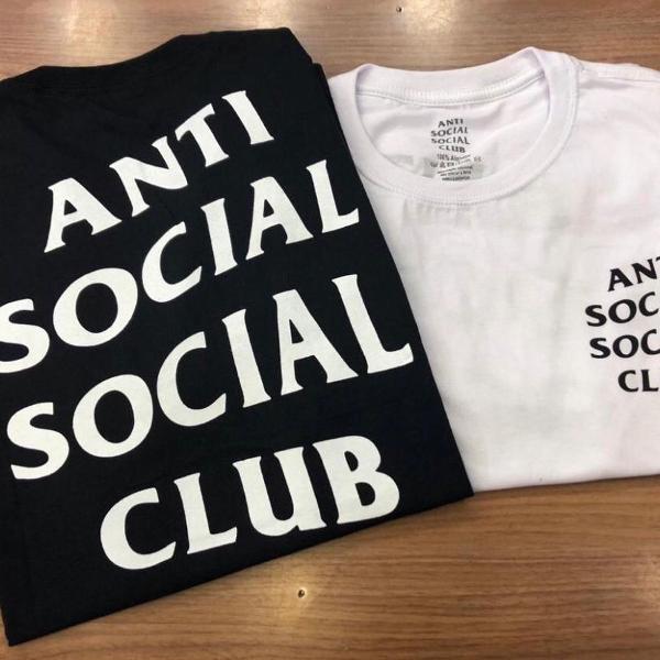camiseta anti social club- lançamento 2019