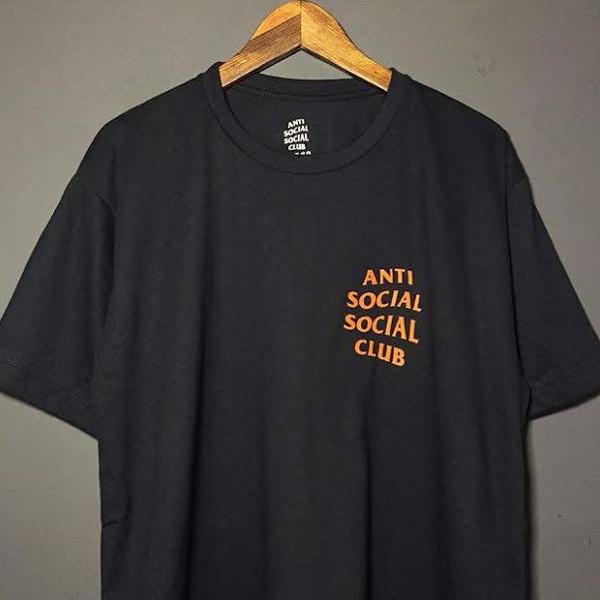 camiseta anti social social club - tamanho p