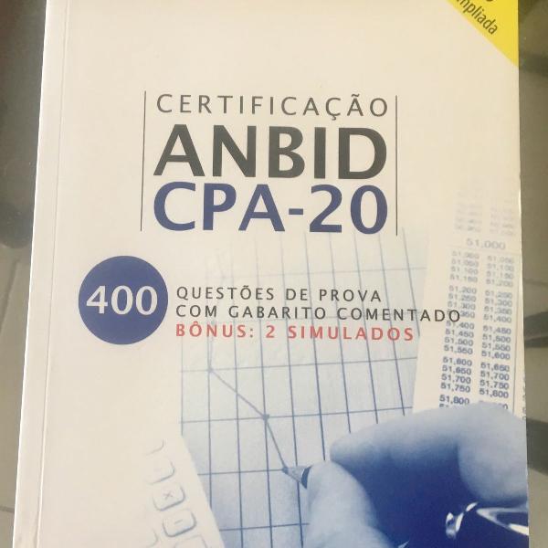 certificação anbid cpa20