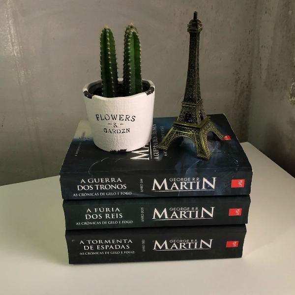coleção 3 livros martin