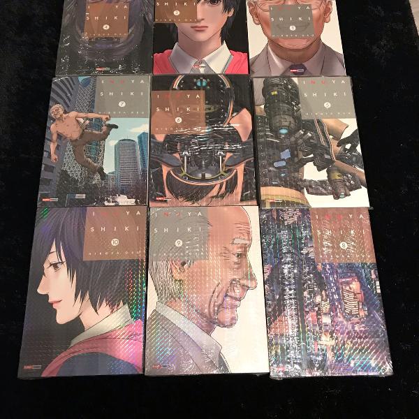 coleção do mangá inuyashiki