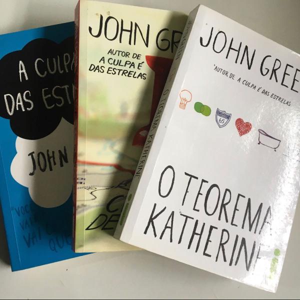 combo três livros john green