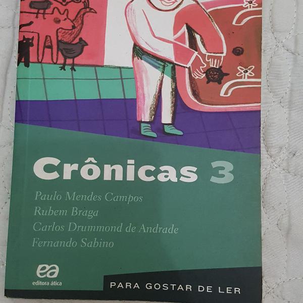 cronicas 3 - pra gostar de ler