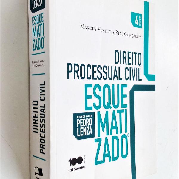 direito processual civil esquematizado - 4ª edição -