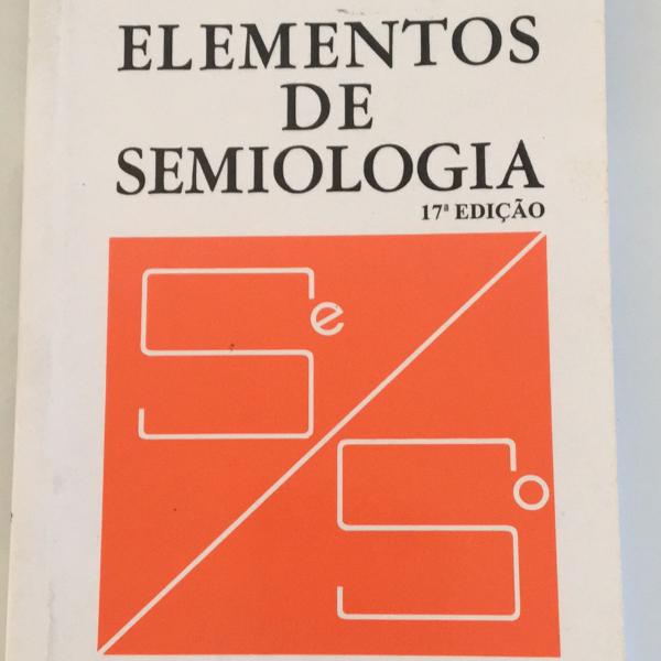 elementos de semiologia, de roland Barthes