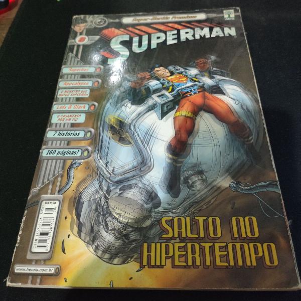 hq superman nº 8 - salto no hipertempo