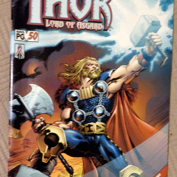 hq the mighty thor lord of asgard 50 marvel inglês