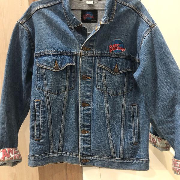 jaqueta jeans planet hollywood 90s