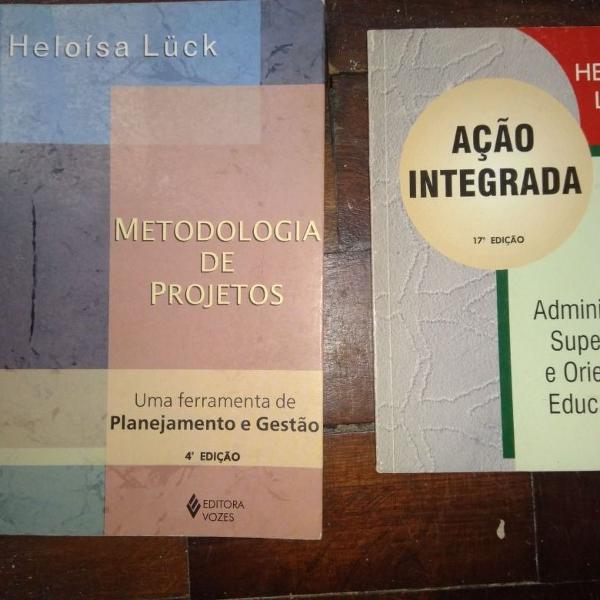 kit 2 livros pedagogia: metodologia de projetos e ação